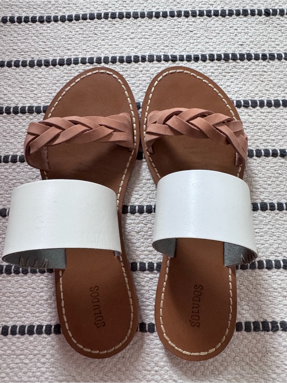 Soludos leather sandals size 7